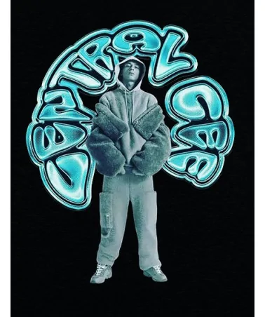 Block Custom - Central Cee Bubble Tee - Black