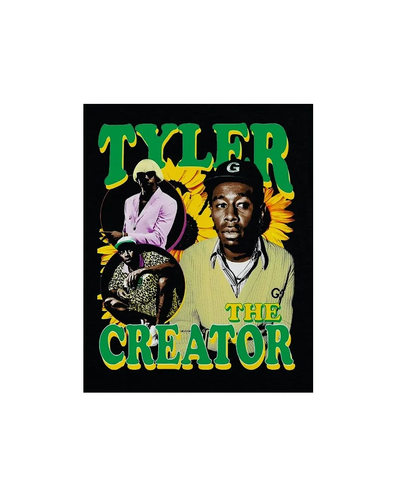 Block Custom - Tyler The Creator 70s Retro Tee - Black | blockshops