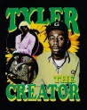 Block Custom - Tyler The Creator 70s Retro Tee - Black