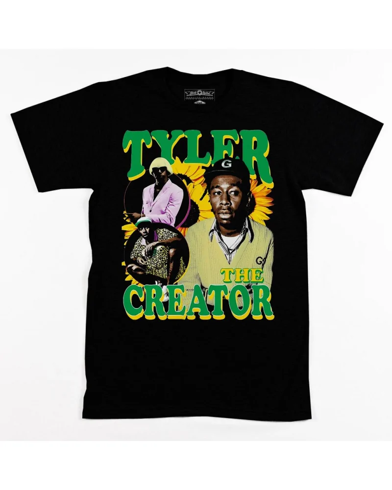 Block Custom - Tyler The Creator 70s Retro Tee - Black | blockshops