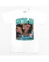 Block Custom - Central Cee Lizzy Retro Tee - White