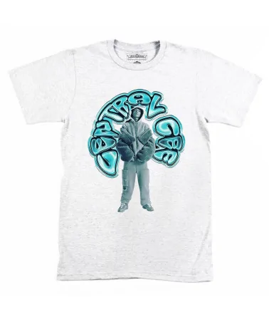 Block Custom - Central Cee Bubble Tee - Ash Grey | blockshops