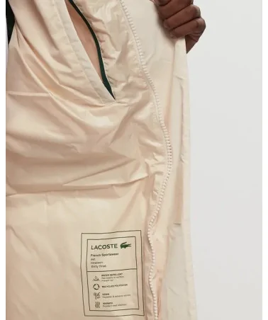 Lacoste - Puffer Midi Parka With Hood - White