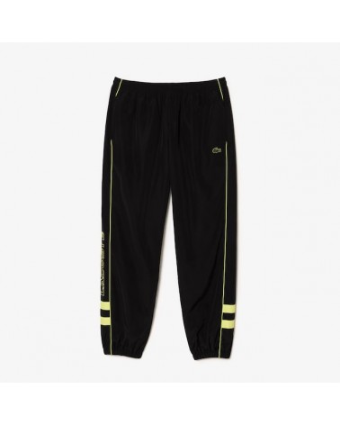 Lacoste - Lightweight Sweatpant Sportsuit Relaxed Fit - Black/Volt