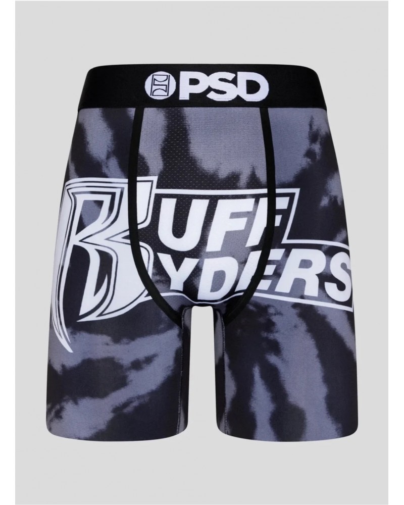 PSD Underwear - RUFF RYDERS LOGO TYE DYE - Black