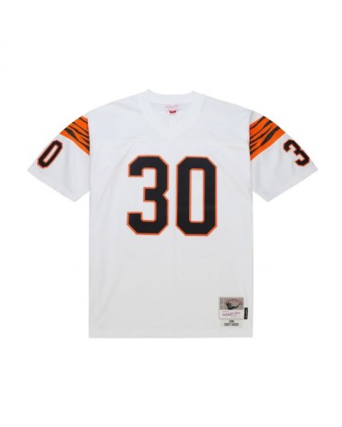 Mitchell & Ness - 1998 Legacy Ickey Woods Cinncinati Bengals Jersey  - White/Orange