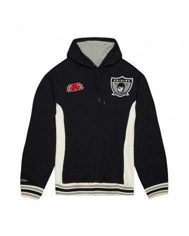 Mitchell & Ness - Oakland Raiders Team Legacy French Terry Hoodie - Black