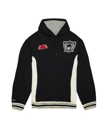 Mitchell & Ness - Oakland Raiders Team Legacy French Terry Hoodie - Black