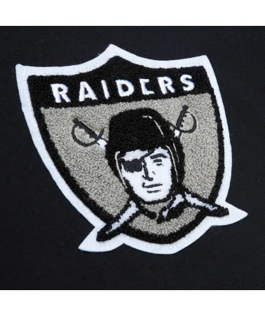 Mitchell & Ness - Oakland Raiders Team Legacy French Terry Hoodie - Black