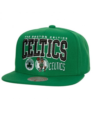 Mitchell And Ness - NBA Champ Stack Snapback Boston Celtics - Green