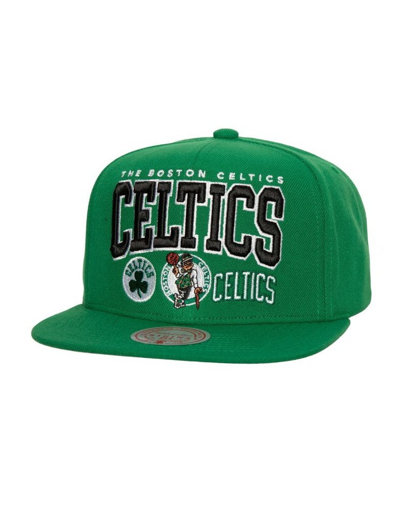 Mitchell And Ness - NBA Champ Stack Snapback Boston Celtics - Green