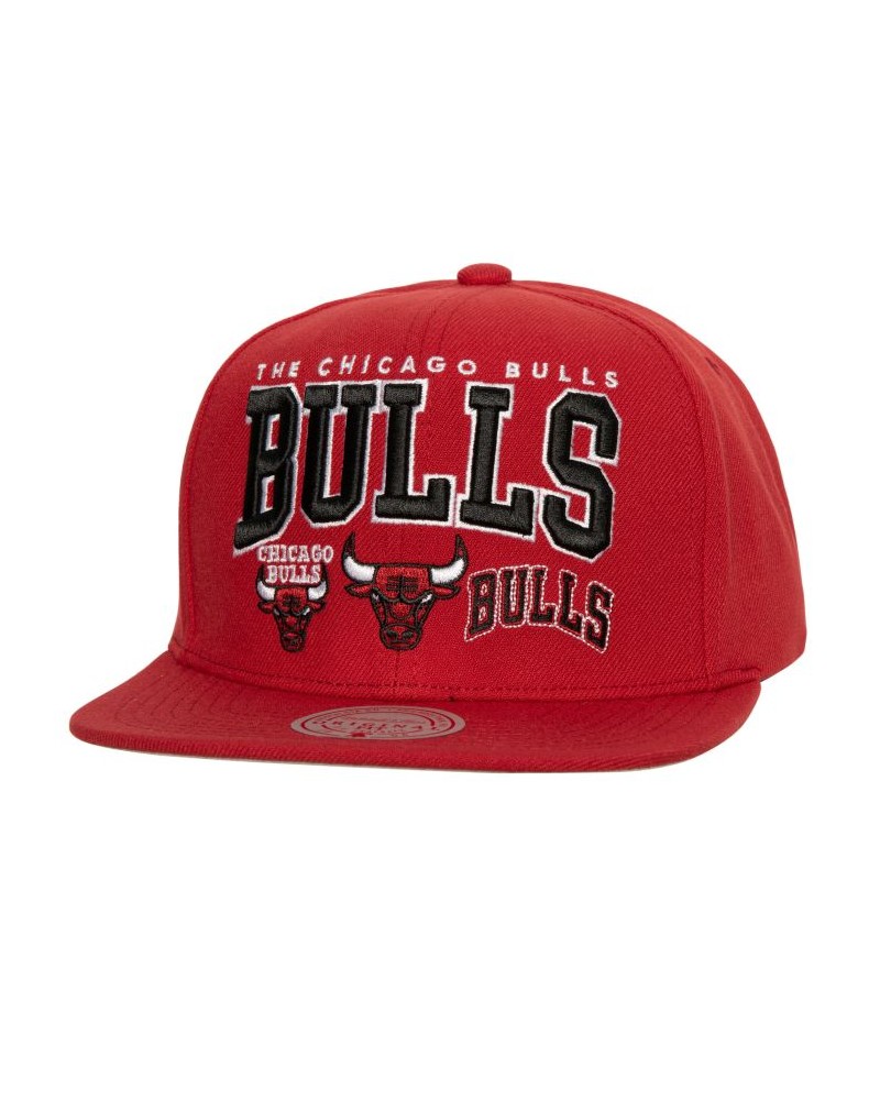 Mitchell And Ness - NBA Champ Stack Snapback Chicago Bulls - Red