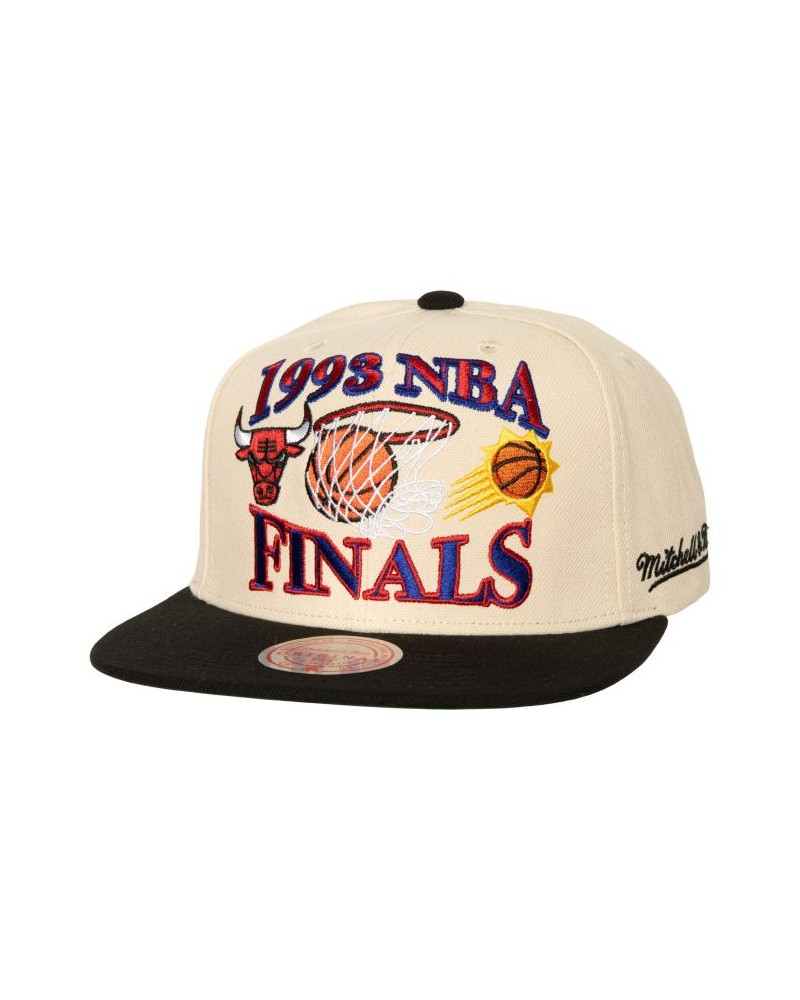Mitchell And Ness - NBA Finals Remix Snapback Bulls Vs Suns - Cream / Black