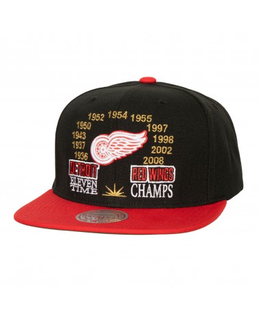 Mitchell And Ness - NBA Champ Is Here Snapback Rockets - Black / Red