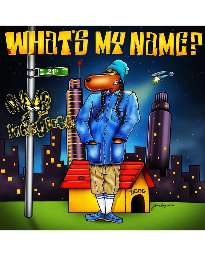 Block Custom - Snoop Dogg What´s My Name Tee - Heather Grey