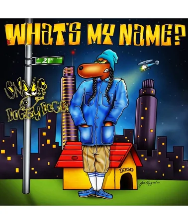 Block Custom - Snoop Dogg What´s My Name Tee - Heather Grey