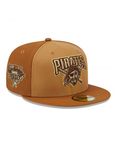 New Era - Pittsburgh Pirates Tri Tone Marrón 59FIFTY Fitted - Brown