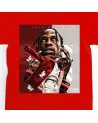 Block Custom - Travis Scott Colombes Tee - Red