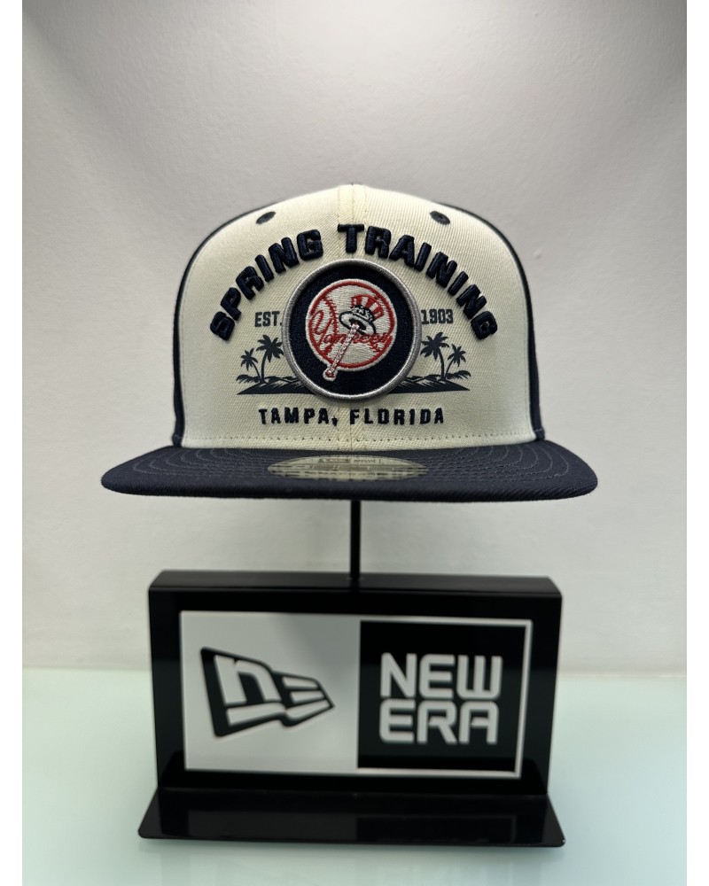 New Era - Spring Training New York Yankees Snapback - White / Navy