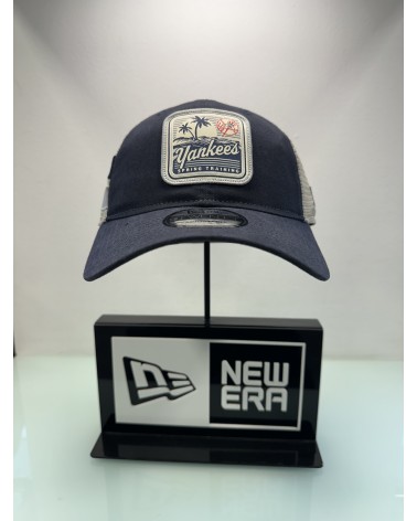 New Era - New York Yankees Stripe 9Twenty Trucker Cap - Navy