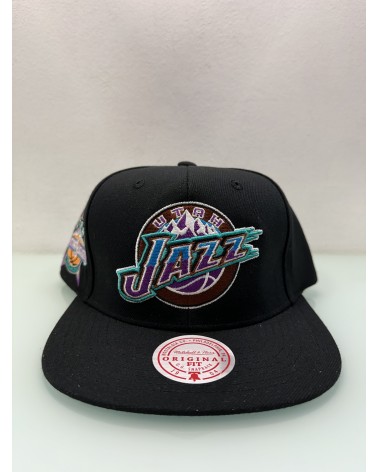 Mitchell & Ness - NBA Neon Tropical Snapback Utah Jazz - Black