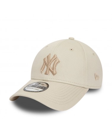 New Era - New York Yankees MLB Outline 39Thirty Stretch Fit Cap - Stone